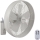 Lucci Air 213128EU - Wall fan BREEZE 55W/230V white + remote control