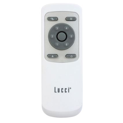 Lucci air 213170 - LED Ceiling fan NEWPORT black + remote control