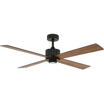 Lucci air 213170 - LED Ceiling fan NEWPORT wenge/brown + remote control