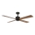 Lucci air 213170 - LED Ceiling fan NEWPORT wenge/brown + remote control