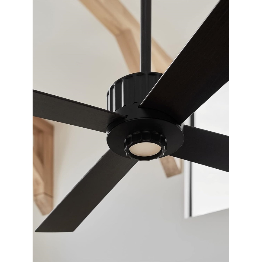Lucci air 213170 - LED Ceiling fan NEWPORT wenge/brown + remote control