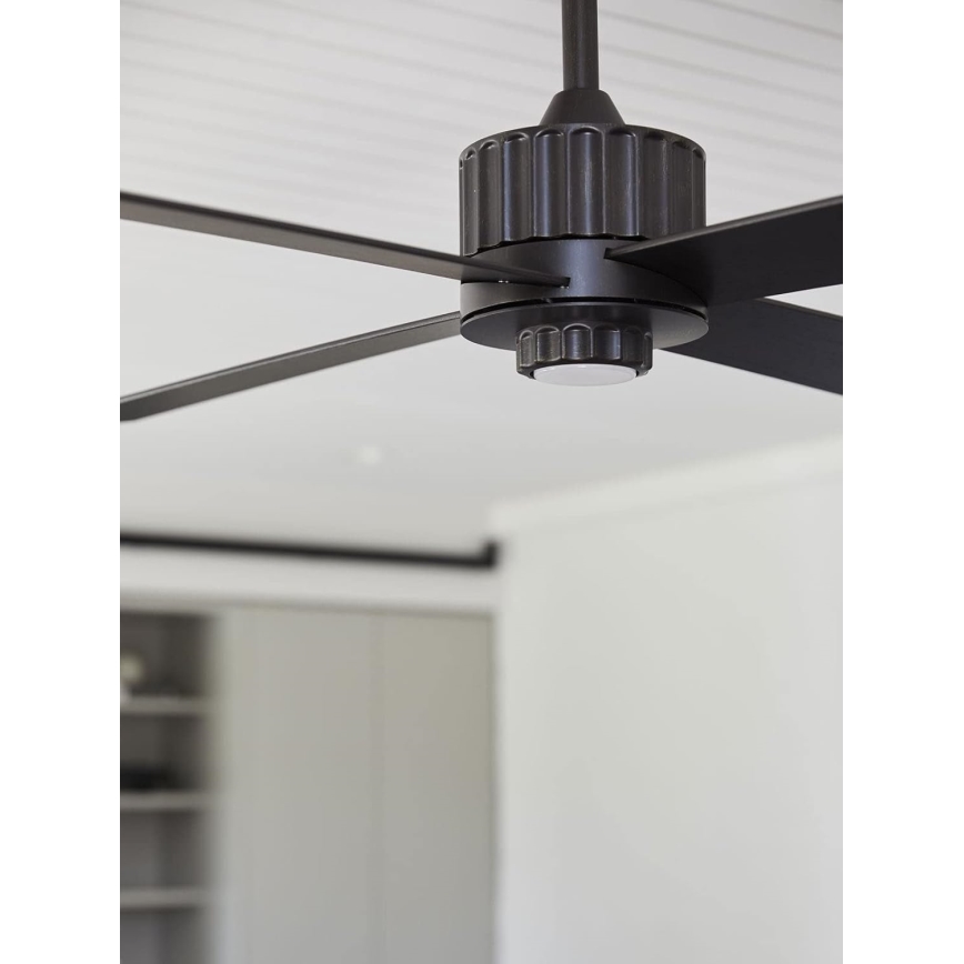 Lucci air 213170 - LED Ceiling fan NEWPORT wenge/brown + remote control