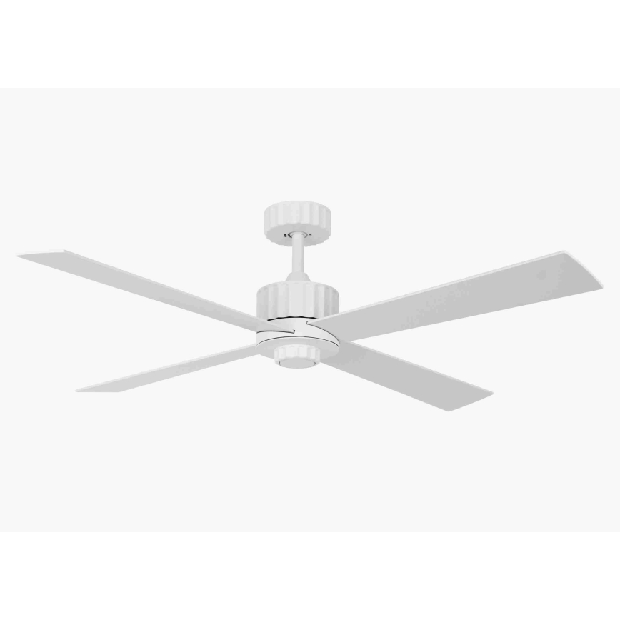 Lucci air 213171 - LED Ceiling fan NEWPORT wood/white/beige + remote control
