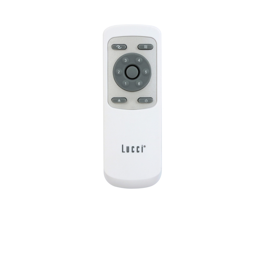 Lucci air 213171 - LED Ceiling fan NEWPORT wood/white/beige + remote control