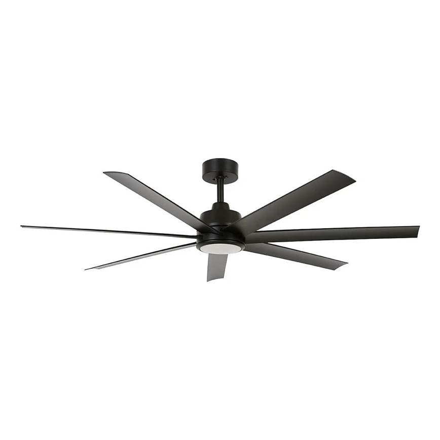 Lucci Air 21318349 - LED Dimmable ceiling fan ATLANTA 1xGX53/12W/230V d. 142 cm black + remote control