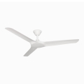 Lucci Air 21321549 - Ceiling fan ABYSS d. 142 cm IP66 white + remote control