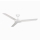 Lucci Air 21321549 - Ceiling fan ABYSS d. 142 cm IP66 white + remote control