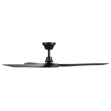 Lucci Air 21321649 - Ceiling fan ABYSS d. 142 cm IP66 black + remote control