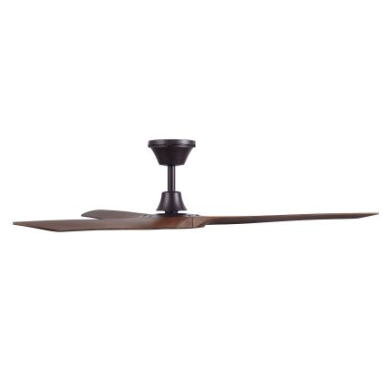Lucci Air 21321749 - Ceiling fan ABYSS d. 142 cm IP66 brown + remote control