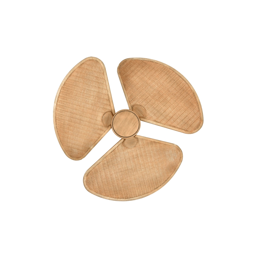 Lucci Air 21325549 - LED Dimmable Ceiling Fan SABLE 1xGX53/12W/230V 3000/4000/5000K Ø 91.5 cm brown + remote control
