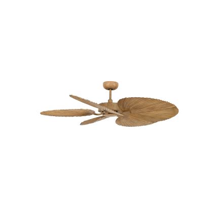 Lucci Air 21326849 - BALI ceiling fan, 132 cm diameter, beige + remote control
