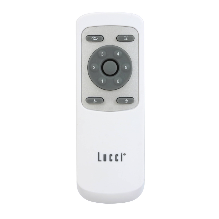 Lucci air 213300 - LED Dimmable ceiling fan UNIONE 1xGX53/12W/230V brown + remote control