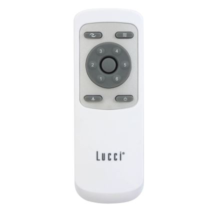 Lucci air 213301- LED Dimmable ceiling fan UNIONE 1xGX53/12W/230V brown/shiny chrome + remote control