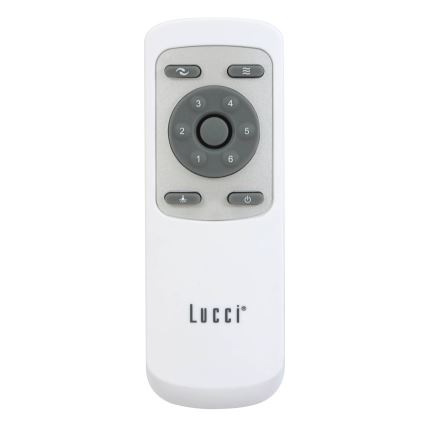 Lucci air 213302 - LED Dimmable ceiling fan SLIPSTREAM 1xGX53/12W/230V white + remote control