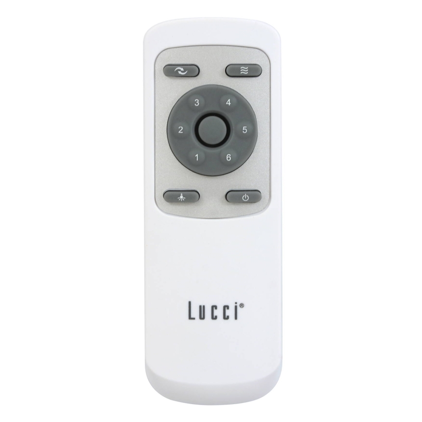Lucci air 213302 - LED Dimmable ceiling fan SLIPSTREAM 1xGX53/12W/230V white + remote control