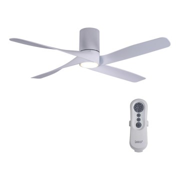 Lucci air 213350 - LED Dimmable ceiling fan RIVIERA 1xGX53/12W/230V white + remote control