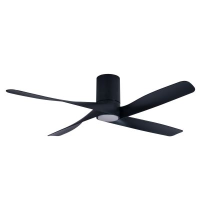 Lucci air 213351 - LED Dimmable ceiling fan RIVIERA 1xGX53/12W/230V black + remote control