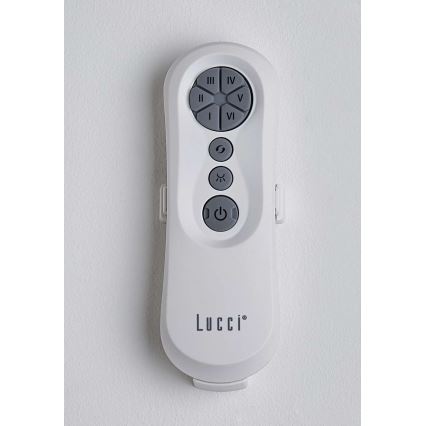 Lucci air 213353 - LED Dimmable ceiling fan NAUTICA 1xGX53/12W/230V white + remote control