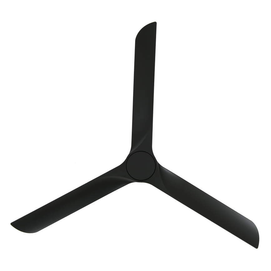 Lucci air 21610149 - Ceiling fan LONDO black + remote control