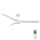 Lucci air 21610349- LED Dimmable ceiling fan CLIMATE 1xGX53/12W/230V white + remote control