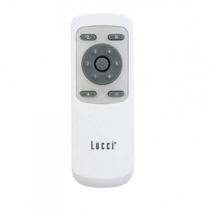 Lucci air 21610349- LED Dimmable ceiling fan CLIMATE 1xGX53/12W/230V white + remote control