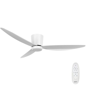Lucci air 21610649 - LED Dimmable ceiling fan ARRAY 1xGX53/12W/230V white + remote control