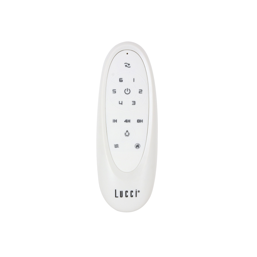 Lucci air 21610649 - LED Dimmable ceiling fan ARRAY 1xGX53/12W/230V white + remote control