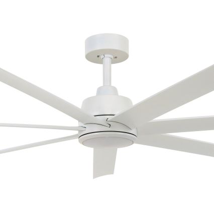 Lucci air 21610849 - Dimmable ceiling fan ATLANTA 1xGX53/12W/230V white + remote control