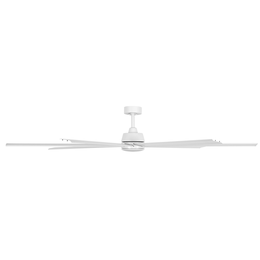 Lucci air 21610849 - Dimmable ceiling fan ATLANTA 1xGX53/12W/230V white + remote control