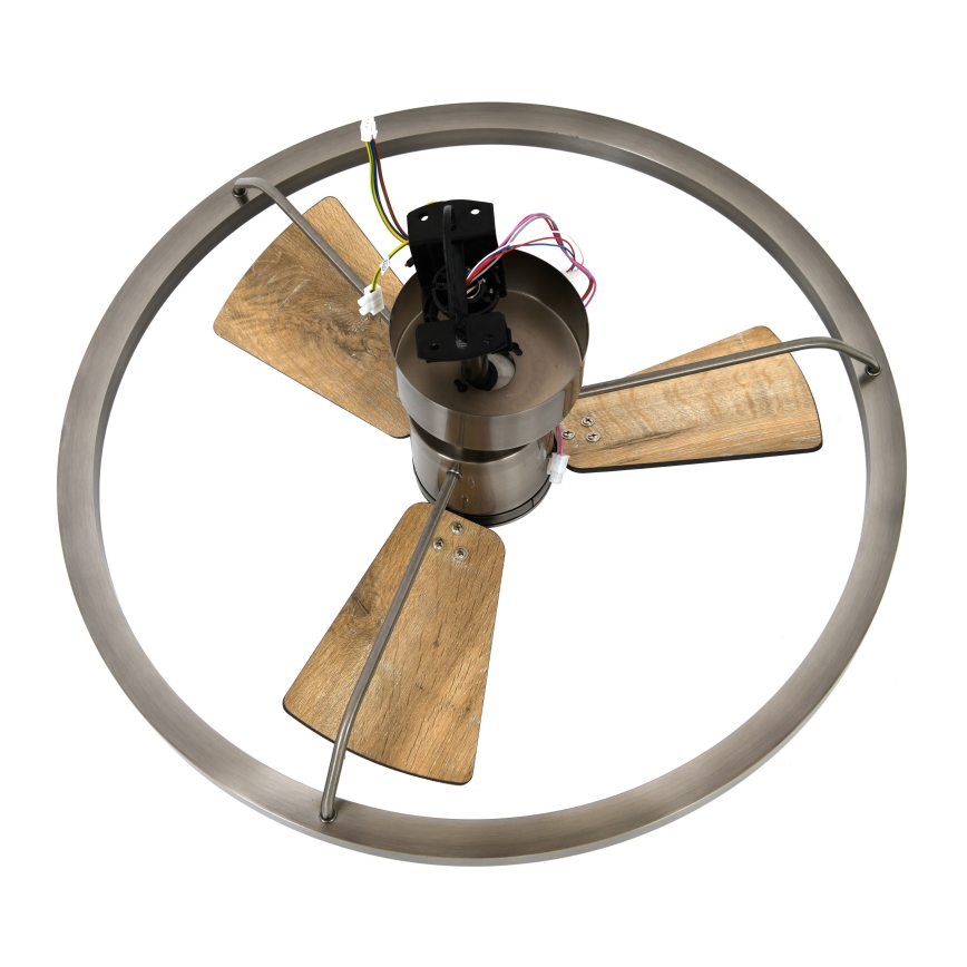 Lucci air 21611749 - LED Dimmable ceiling fan CESSNA LED/36W/230V 3000/4000/5000K matte chrome + remote control