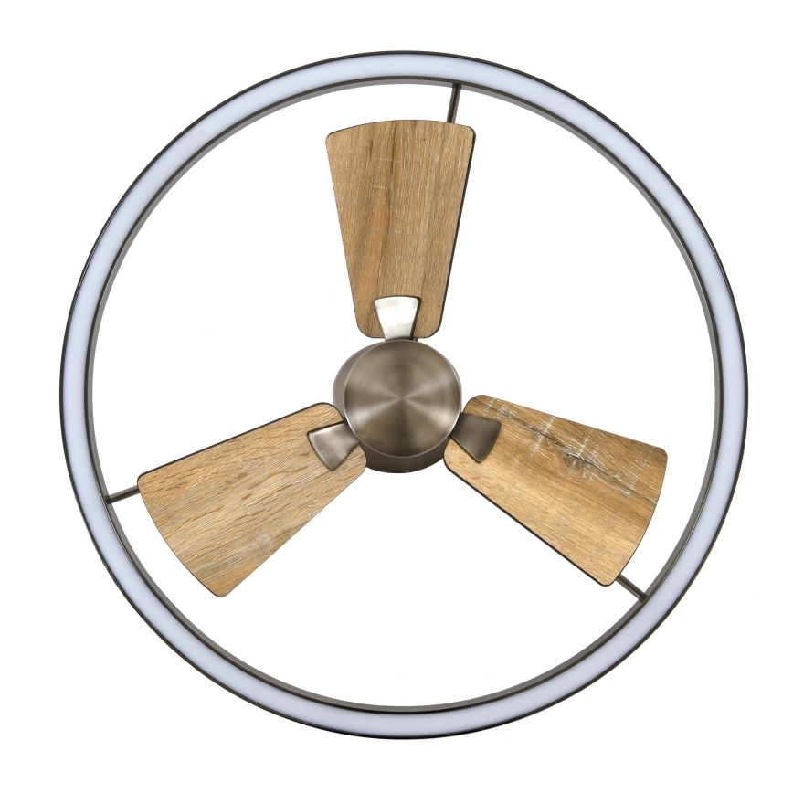 Lucci air 21611749 - LED Dimmable ceiling fan CESSNA LED/36W/230V 3000/4000/5000K matte chrome + remote control