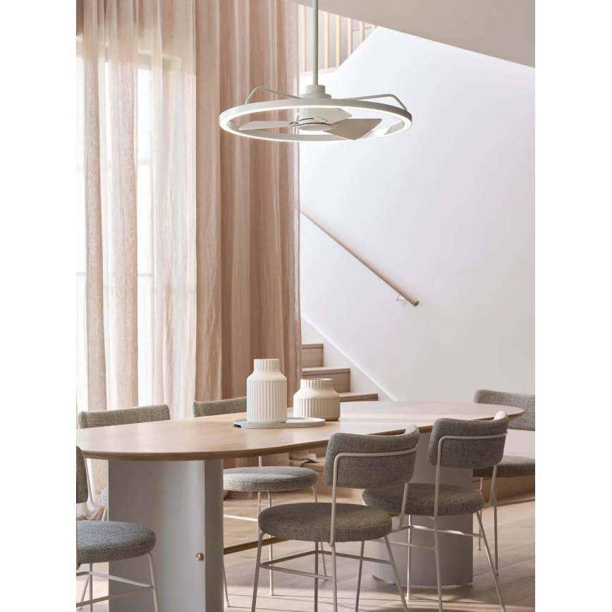 Lucci Air 21612286 - LED Dimmable ceiling fan CESSNA LED/36W/230V 3000/4000/5000K white + remote control