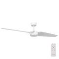 Lucci air 21615349 - Ceiling fan CONDOR white + remote control
