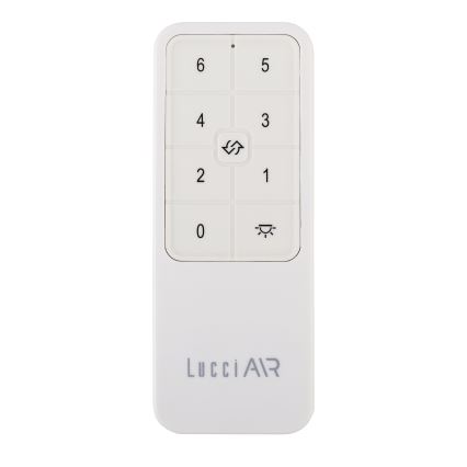 Lucci air 21615349 - Ceiling fan CONDOR white + remote control