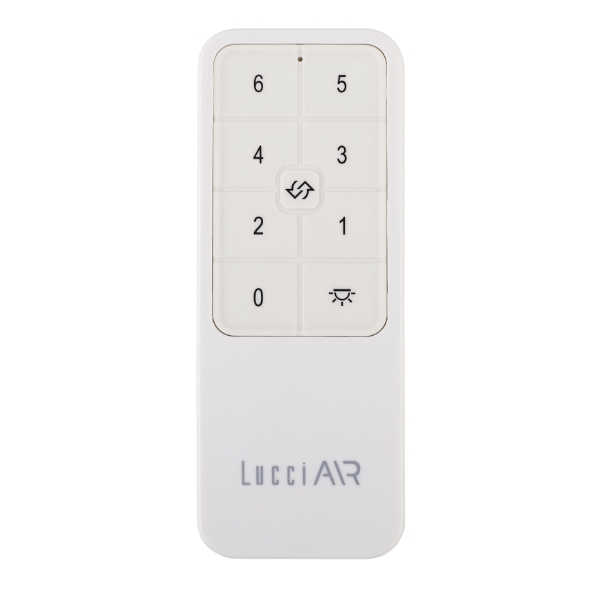 Lucci air 21615349 - Ceiling fan CONDOR white + remote control
