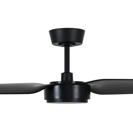 Lucci air 21615449 - Ceiling fan CONDOR black + remote control