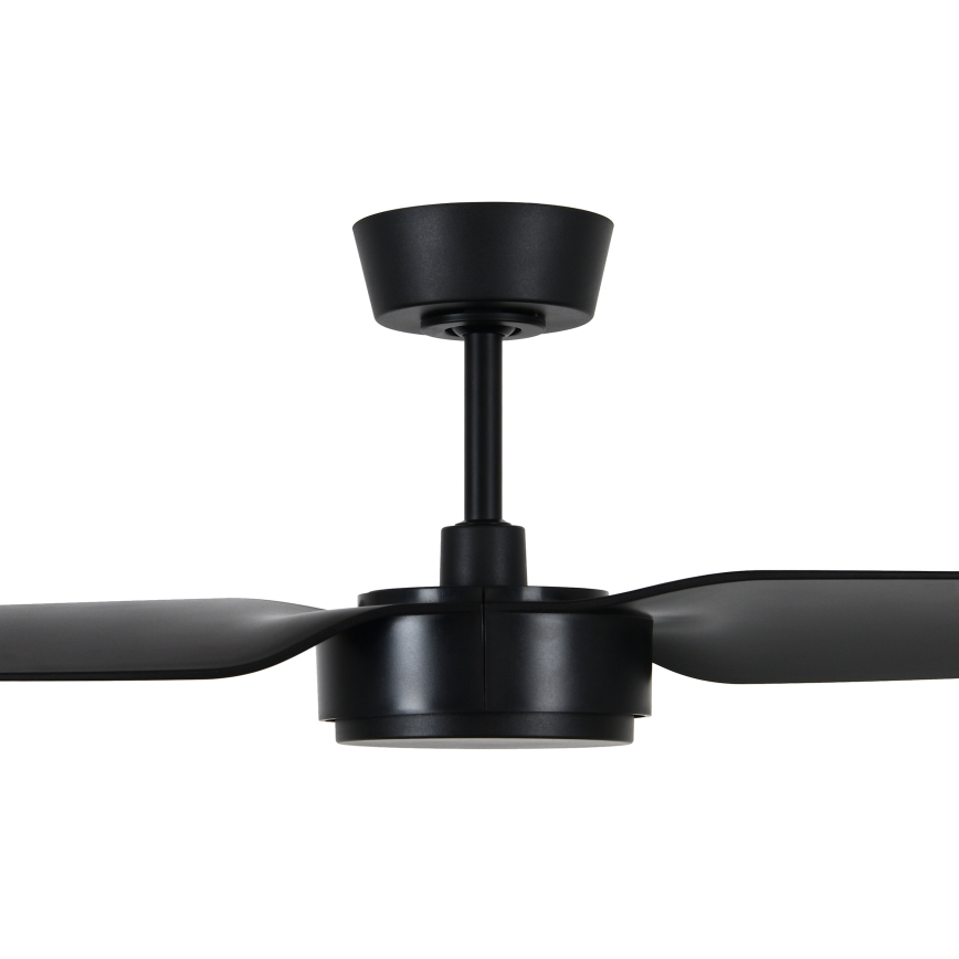Lucci air 21615449 - Ceiling fan CONDOR black + remote control