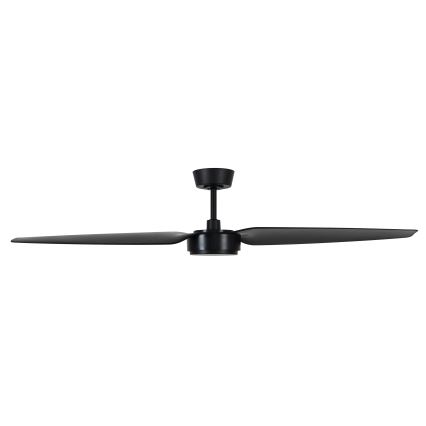 Lucci air 21615449 - Ceiling fan CONDOR black + remote control