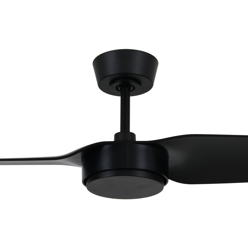 Lucci air 21615449 - Ceiling fan CONDOR black + remote control