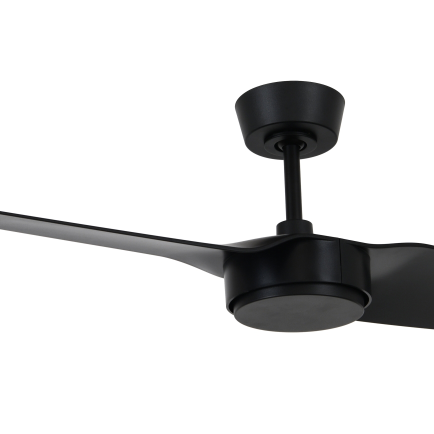 Lucci air 21615449 - Ceiling fan CONDOR black + remote control