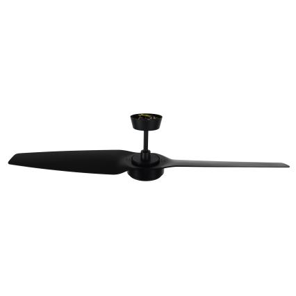 Lucci air 21615449 - Ceiling fan CONDOR black + remote control