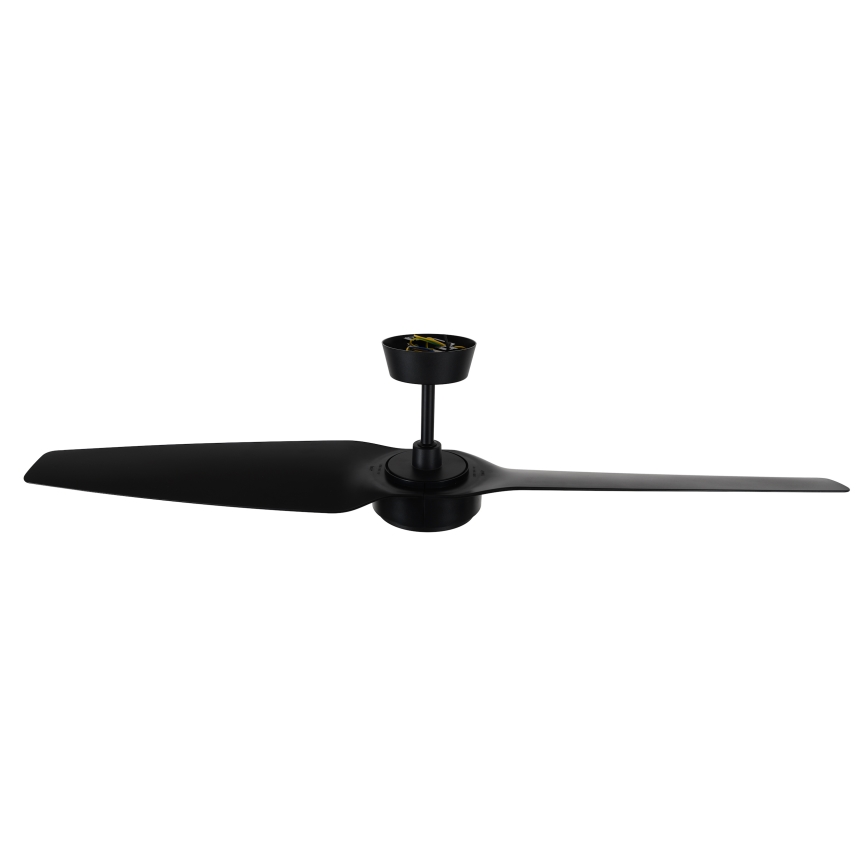 Lucci air 21615449 - Ceiling fan CONDOR black + remote control