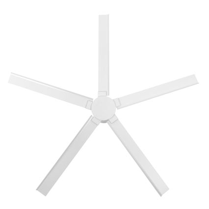 Lucci air 21616049 - Ceiling fan MONZA IP55 white + remote control
