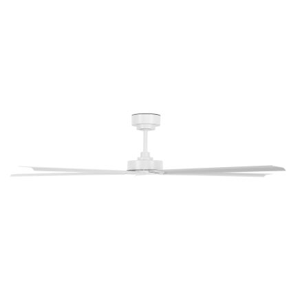 Lucci air 21616049 - Ceiling fan MONZA IP55 white + remote control