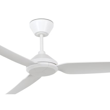 Lucci air 21616249 - Ceiling fan POLIS IP55 white + remote control
