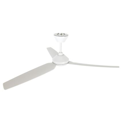Lucci air 21616249 - Ceiling fan POLIS IP55 white + remote control