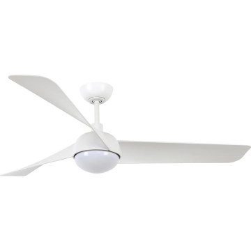 Lucci Air 21617049 - LED Dimmable Ceiling Fan OSPREY 1xGX53/12W/230V Ø 132 cm White + Remote Control