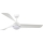 Lucci Air 21617049 - LED Dimmable Ceiling Fan OSPREY 1xGX53/12W/230V Ø 132 cm White + Remote Control