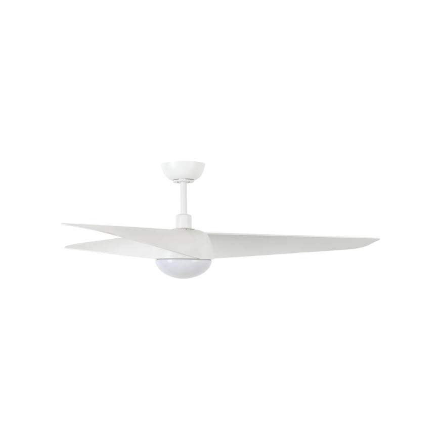 Lucci Air 21617049 - LED Dimmable Ceiling Fan OSPREY 1xGX53/12W/230V Ø 132 cm White + Remote Control