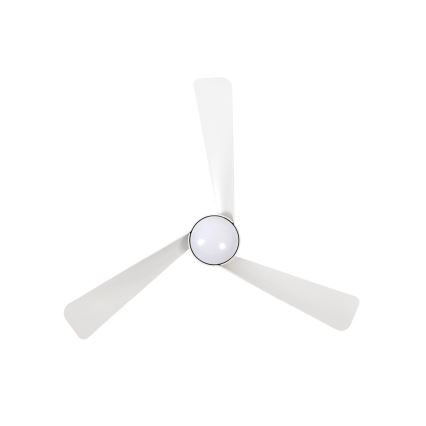 Lucci Air 21617049 - LED Dimmable Ceiling Fan OSPREY 1xGX53/12W/230V Ø 132 cm White + Remote Control